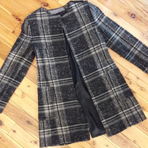 Zara Jackets & Blazers - **SOLD** Zara Basic Wool Blend